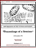 Cover: New Research on the Voynich Manuscript - Nimble Books