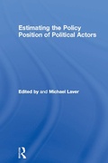 Cover: Estimating the Policy Position of Political Actors - Routledge
