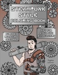 Cover: Steampunk Style Coloring Book - Angelika Sommer