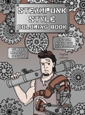 Cover: Steampunk Style Coloring Book - Angelika Sommer
