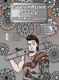 Enlarge image Cover: Steampunk Style Coloring Book - Angelika Sommer