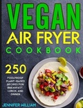 Cover: Vegan Air Fryer Cookbook - Crawford Press