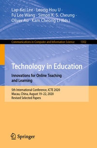 Enlarge image Cover: Technology in Education. Innovations for Online Teaching and Learning - Springer