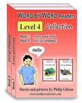 Cover: Word by Word Graded Readers for Children (Book 7 + Book 8) - Word by Word Collections