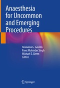 Cover: Anaesthesia for Uncommon and Emerging Procedures - Springer