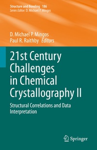 Abbildung von: 21st Century Challenges in Chemical Crystallography II - Springer
