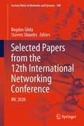 Cover: Selected Papers from the 12th International Networking Conference - Springer
