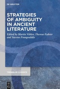Cover: Strategies of Ambiguity in Ancient Literature - De Gruyter