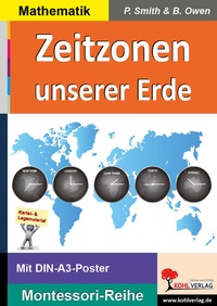 Abbildung von: Zeitzonen unserer Erde - KOHL VERLAG Der Verlag mit dem Baum