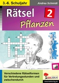 Cover: R&auml;tsel Naturwissenschaften / Band 2: Pflanzen - KOHL VERLAG Der Verlag mit dem Baum