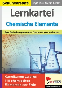 Abbildung von: Lernkartei Chemische Elemente - KOHL VERLAG Der Verlag mit dem Baum