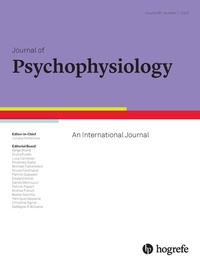 Abbildung von: Journal of Psychophysiology - Hogrefe Publishing