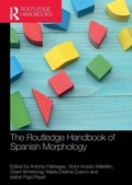 Cover: The Routledge Handbook of Spanish Morphology - Routledge
