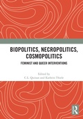 Cover: Biopolitics, Necropolitics, Cosmopolitics - Routledge