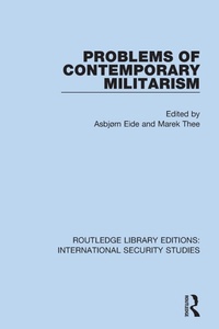 Abbildung von: Problems of Contemporary Militarism - Routledge