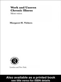 Cover: Work and Unseen Chronic Illness - Routledge