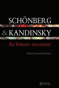 Cover: Schonberg and Kandinsky - Routledge