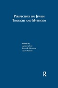 Cover: Perspectives on Jewish Thought and Mysticism - Routledge