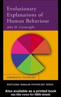 Cover: Evolutionary Explanations of Human Behaviour - Routledge