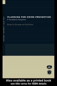 Enlarge image Cover: Planning for Crime Prevention - Routledge