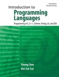 Cover: Introduction to Programming Languages: Programming in C, C++, Scheme, Prolog, C#, and SOA - Kendall/Hunt Publishing Co ,U.S.