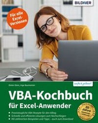 Abbildung von: VBA-Kochbuch für Excel-Anwender - Bildner Verlag