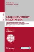 Cover: Advances in Cryptology - ASIACRYPT 2020 - Springer