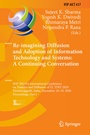 Cover: Re-imagining Diffusion and Adoption of Information Technology and Systems: A Continuing Conversation - Springer