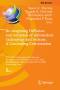 Cover: Re-imagining Diffusion and Adoption of Information Technology and Systems: A Continuing Conversation - Springer