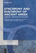 Cover: Synchrony and Diachrony of Ancient Greek - De Gruyter