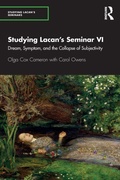 Cover: Studying Lacan's Seminar VI - Routledge