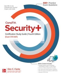 Enlarge image Cover: CompTIA Security+ Certification Study Guide, Fourth Edition (Exam SY0-601) - McGraw-Hill Education