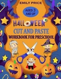 Cover: Halloween Cut and Paste Workbook for Preschool - Charlie Creative Lab