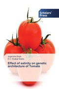 Cover: Effect of salinity on genetic architecture of Tomato - Scholars' Press
