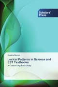 Cover: Lexical Patterns in Science and EST Textbooks - Scholars' Press