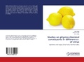 Cover: Studies on physico-chemical constituents in different cv. of citrus - LAP Lambert Academic Publishing