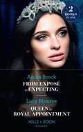 Cover: From Expose To Expecting / Queen By Royal Appointment - HarperCollins