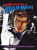 Cover: Mis-Adventures of Adam West: Adult Coloring Book - TidalWave Productions