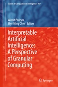 Cover: Interpretable Artificial Intelligence: A Perspective of Granular Computing - Springer