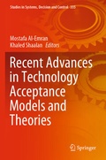 Cover: Recent Advances in Technology Acceptance Models and Theories - Springer