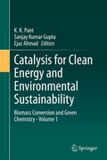 Cover: Catalysis for Clean Energy and Environmental Sustainability - Springer