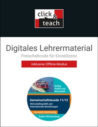 Abbildung von: Kolleg Politik und Wirtschaft - Baden-Württemberg - neu / Wirtschaftspolitik click & teach Box - Buchner, C.C.