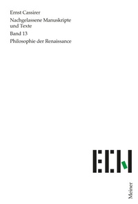 Abbildung von: Philosophie der Renaissance - Meiner