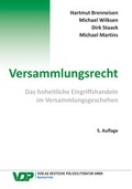 Cover: Versammlungsrecht - Deutsche Polizeiliteratur