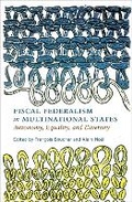 Cover: Fiscal Federalism in Multinational States - McGill-Queen's University Press