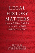 Cover: Legal History Matters - Simon + Schuster LLC