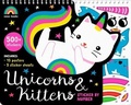 Cover: Unicorns and Kittens- Sticker by Number - Lake Press