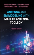 Cover: Antenna and EM Modeling with MATLAB Antenna Toolbox - Wiley