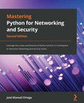 Cover: Mastering Python for Networking and Security - Packt Publishing