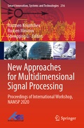 Cover: New Approaches for Multidimensional Signal Processing - Springer